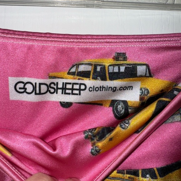 Goldsheep Taxi Leggings Size Medium - Picture 2 of 8